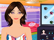 Alışveriş için giyinmiş